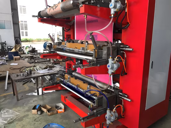 Hochgeschwindigkeits-Flexodruckmaschine mit sechs Farben für Ofengewebe